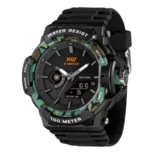 Relógio X-Watch Masculino Analógico Digital Camuflado Esportivo
