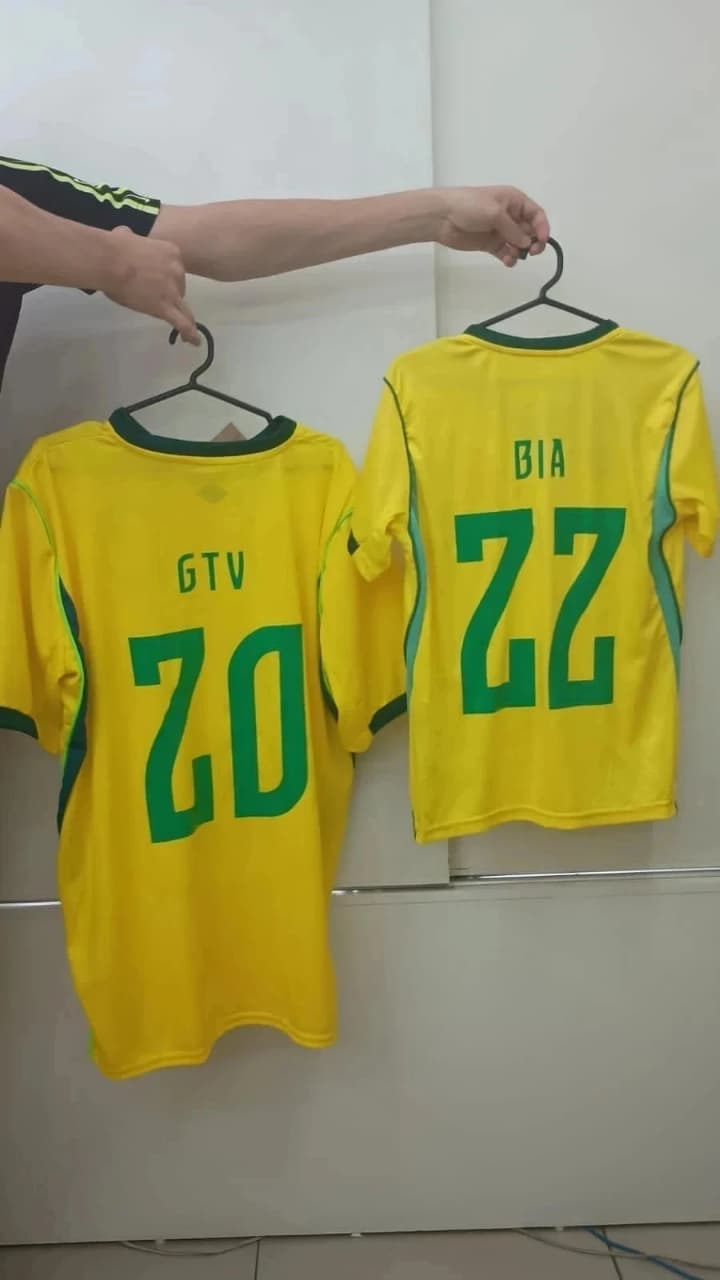CAMISA AMARELA BRASIL MODELO 2026 COPA PERSONALIZADA - Imagem 3